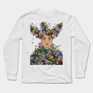 Flower Queen Long Sleeve T-Shirt